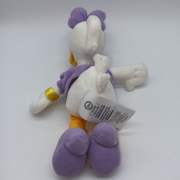 Disney Store Mickey Mouse & Friends Daisy Duck Plush Stuffed Animal 9” Purple - Picture 7 of 9